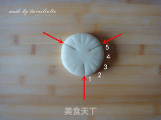 酥皮点心樱花酥的做法步骤:21