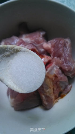 粉蒸排骨的做法步骤:2