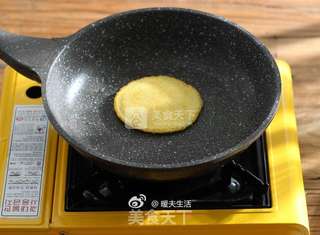 奶香玉米饼的做法步骤:7