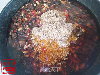 手工自制香辣豆鼓牛肉酱的做法步骤:12