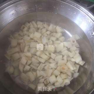 酸辣藕丁的做法步骤:3