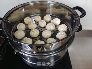 胡萝卜蒸包的做法步骤:11