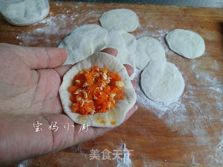胡萝卜蒸包的做法步骤:9