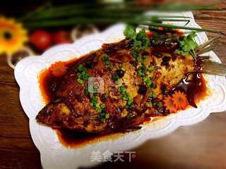 红烧鳊鱼的做法步骤：12