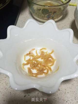 菠菜干贝蒸蛋的做法步骤:5