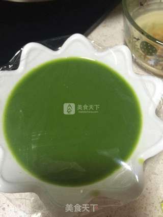 菠菜干贝蒸蛋的做法步骤:7