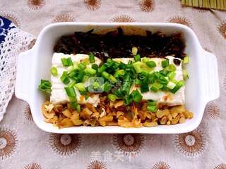 超简单小葱拌豆腐的做法步骤:5