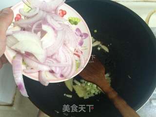 包菜炒粉丝的做法步骤:7