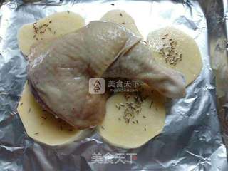 脆皮鸡腿的做法步骤:4