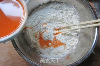 黄玫瑰馒头的做法步骤：4