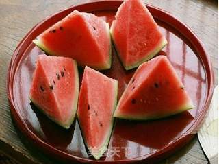 西瓜冰淇淋的做法步骤:3