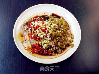 泡椒蒸鱼的做法步骤:3