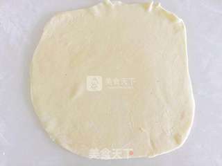酥脆葱油薄饼的做法步骤:6