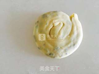 酥脆葱油薄饼的做法步骤:9