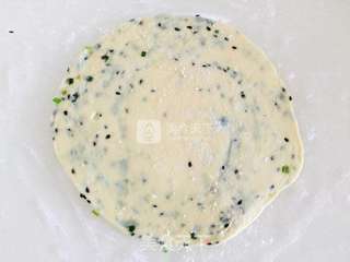 酥脆葱油薄饼的做法步骤:10