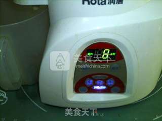 糯玉米豆浆的做法步骤:8