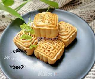 广式月饼的做法步骤:13