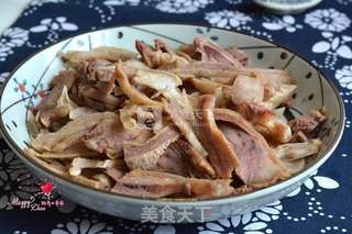 椒盐羊头肉的做法步骤:6