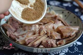 椒盐羊头肉的做法步骤:5