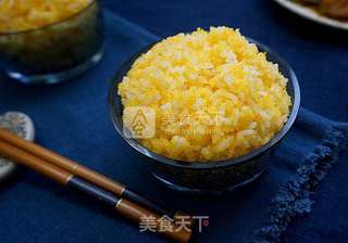 黄金玉米饭的做法步骤:12