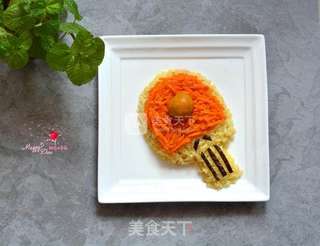 乒乓球蛋炒饭的做法步骤:9