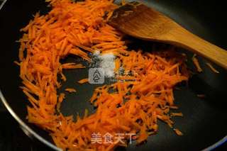 乒乓球蛋炒饭的做法步骤:6