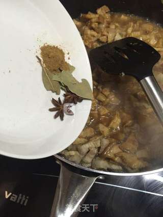 台式香菇卤肉饭的做法步骤:8