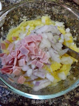 芝士焗土豆泥的做法步骤:4