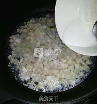 火腿豆腐羹的做法步骤:9