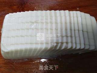 火腿豆腐羹的做法步骤:3