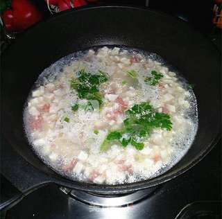 火腿豆腐羹的做法步骤:12