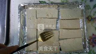 香辣烤豆腐的做法步骤:2