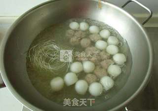 肉丸冬瓜粉丝汤的做法步骤：11