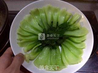 香菇烧油面筋的做法步骤:9