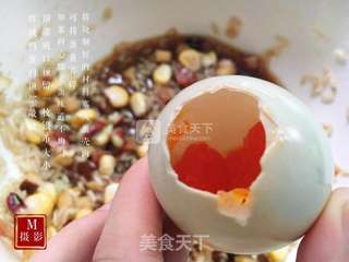 什锦糯米蛋的做法步骤:3