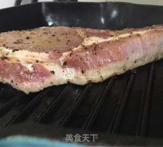 香煎带骨猪排的做法步骤:7