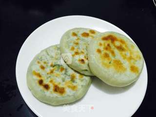 韭菜鸡蛋饼的做法步骤:15