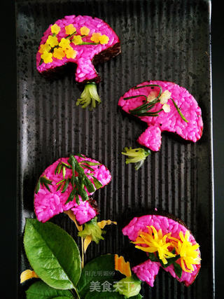 梅兰竹菊【花样寿司】的做法步骤:29