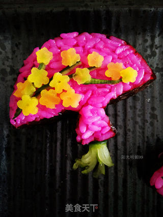 梅兰竹菊【花样寿司】的做法步骤:30