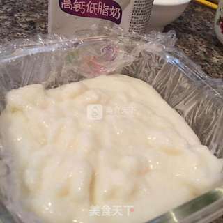 牛奶小方的做法步骤:4