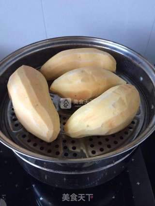 无皮烤红薯家庭版的做法步骤:3