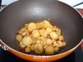 杏鲍菇焖豆腐的做法步骤:4