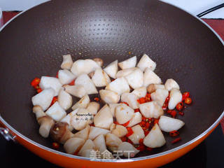 杏鲍菇焖豆腐的做法步骤:3