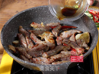双椒牛柳的做法步骤:7