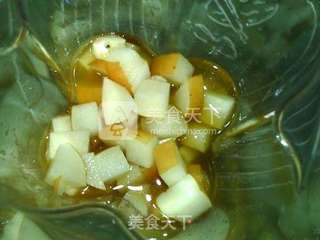 甜梨熟豆豆浆的做法步骤:6
