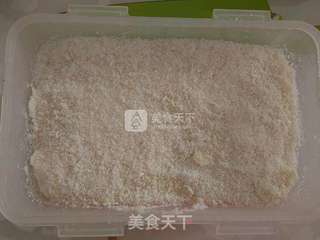 牛奶椰蓉小方的做法步骤:13