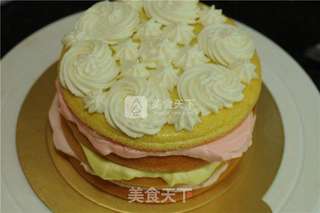 淡奶油裸蛋糕的做法步骤:11