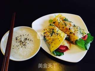 鸡蛋煎饼的做法步骤:12