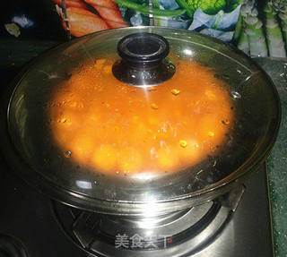炼乳南瓜粥 的做法步骤:3