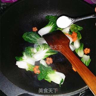 香肠锅巴煲仔饭(面包机版)的做法步骤:8
